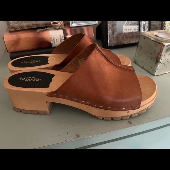 Hasbeens clogs  size 40  worn once  in box - Picture 2 of 6